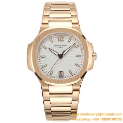 Patek Philippe - Nautilus 7118 35mm RG/RG White Dial MSF A324