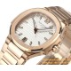 Patek Philippe - Nautilus 7118 35mm RG/RG White Dial MSF A324