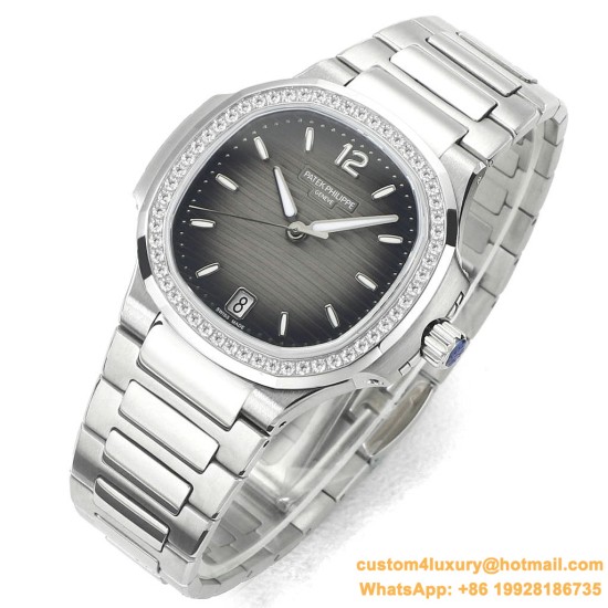 Patek Philippe - Nautilus 7118 35mm Dia SS/SS Grey Dial MSF A324