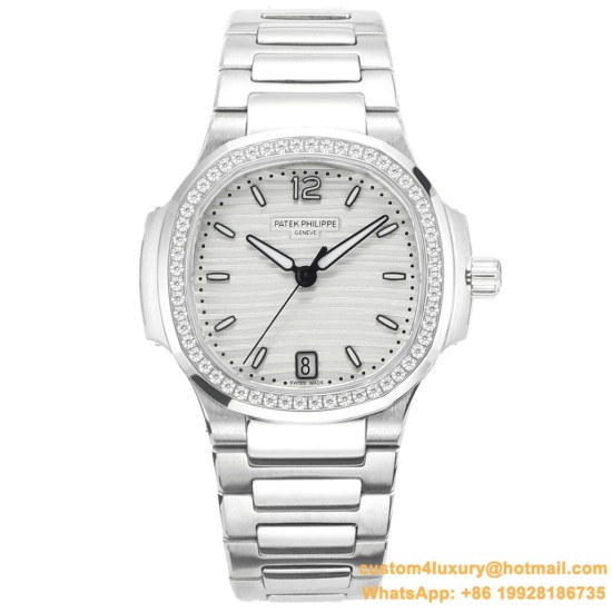 Patek Philippe - Nautilus 7118 35mm Dia SS/SS White Dial MSF A324