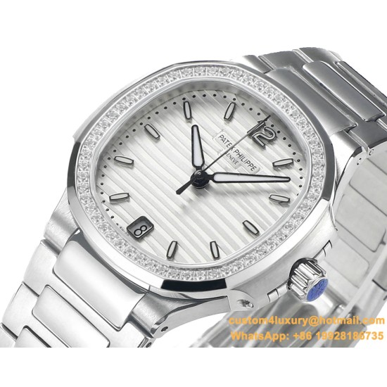 Patek Philippe - Nautilus 7118 35mm Dia SS/SS White Dial MSF A324