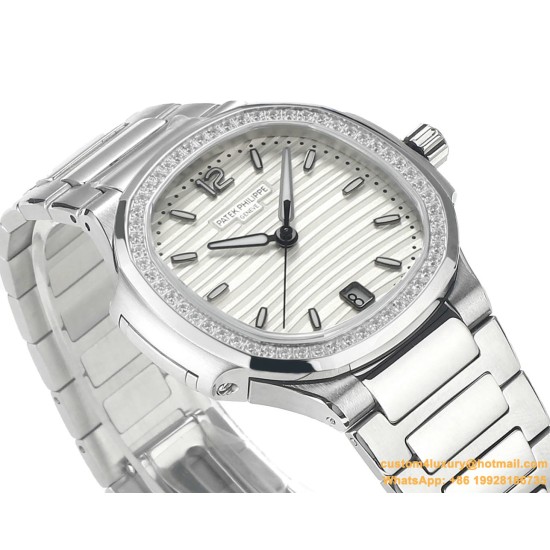 Patek Philippe - Nautilus 7118 35mm Dia SS/SS White Dial MSF A324