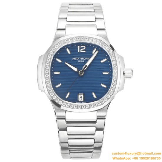 Patek Philippe - Nautilus 7118 35mm Dia SS/SS Blue Dial MSF A324