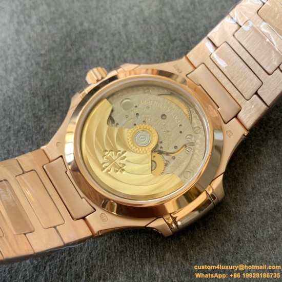 Patek Philippe - Nautilus 7118 35mm RG/RG Rose Gold Dial MSF A324