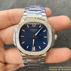 Patek Philippe - Nautilus 7118 35mm SS/SS Blue Dial MSF A324