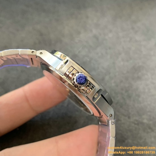 Patek Philippe - Nautilus 7118 35mm SS/SS Blue Dial MSF A324