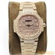 Patek Philippe - Nautilus 7118 35mm Full Diamonds YG/YG Diamonds Dial GRF A324