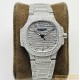 Patek Philippe - Nautilus 7118 35mm Full Diamonds Platinum SS/SS Diamonds Dial GRF A324
