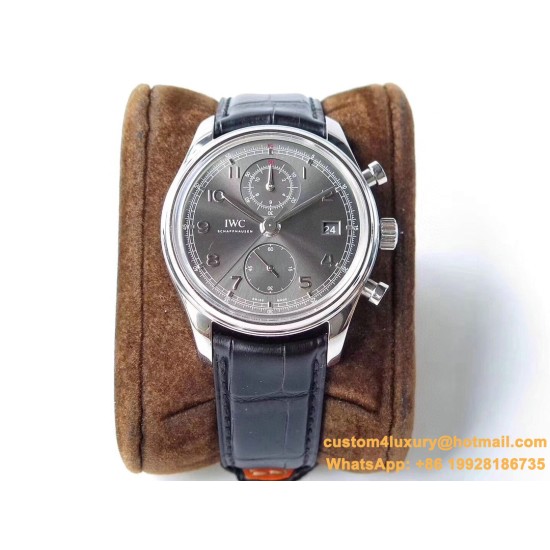 IWC - Da Vinci Chrono Laureus Ed IW393402 SS/LE Grey Dial YLF Asia 89361