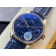 IWC-Portugieser 7 Days 42mm RG/LE Blue Dial YLF  A52010