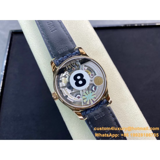 IWC-Portugieser 7 Days 42mm RG/LE Blue Dial YLF  A52010