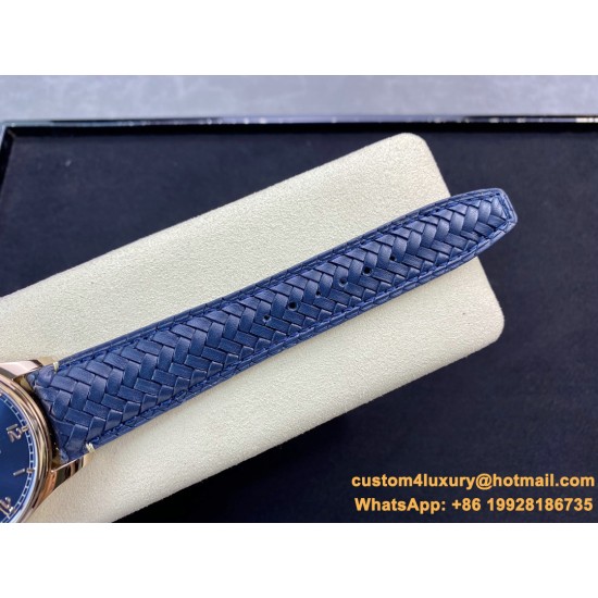 IWC-Portugieser 7 Days 42mm RG/LE Blue Dial YLF  A52010