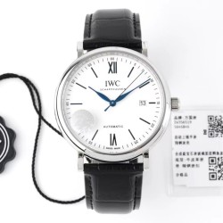 IWC - Portofino Automatic 40mm SS/LE Wht/Blk Stk ZF A9019