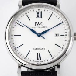 IWC - Portofino Automatic 40mm SS/LE Wht/Blk Stk ZF A9019