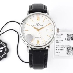 IWC - Portofino Automatic 40mm SS/LE Wht/Blk Stk ZF A9019