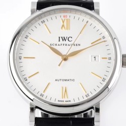 IWC - Portofino Automatic 40mm SS/LE Wht/Blk Stk ZF A9019
