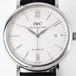 IWC - Portofino Automatic 40mm SS/LE Wht/Blk Stk ZF A9019