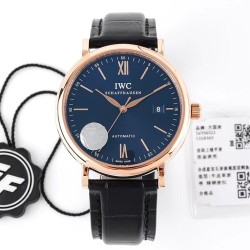 IWC - Portofino Automatic 40mm RG/LE Blue Dial STK ZF A9019