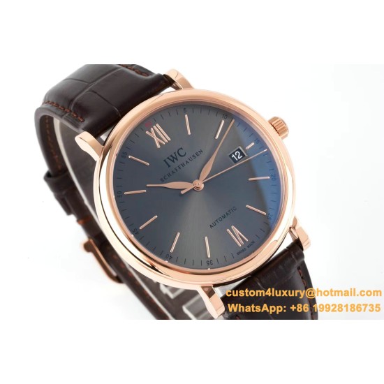 IWC - Portofino Automatic 40mm RG/LE Grey Dial STK ZF A9019