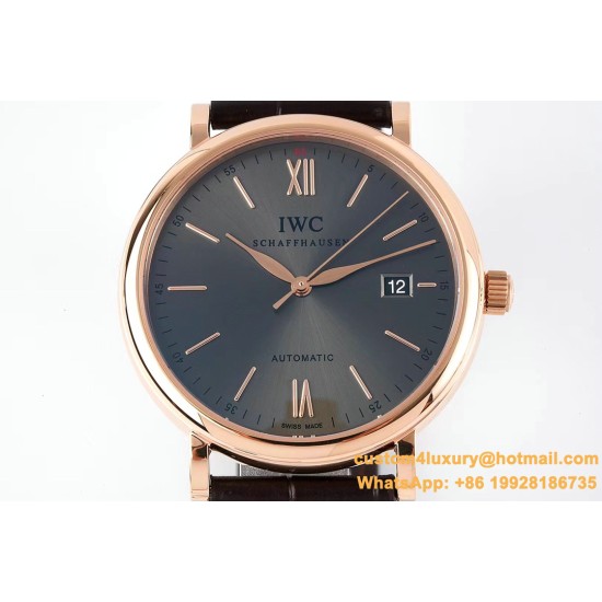 IWC - Portofino Automatic 40mm RG/LE Grey Dial STK ZF A9019