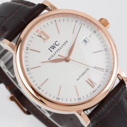 IWC - Portofino Automatic 40mm RG/LE White Dial STK ZF A9019