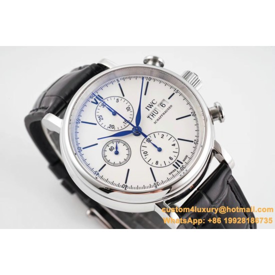 IWC - Portofino Chrono IW391024 42mm SS/LE White TWF Asia 7750