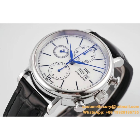 IWC - Portofino Chrono IW391024 42mm SS/LE White TWF Asia 7750