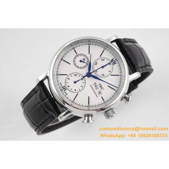 IWC - Portofino Chrono IW391024 42mm SS/LE White TWF Asia 7750