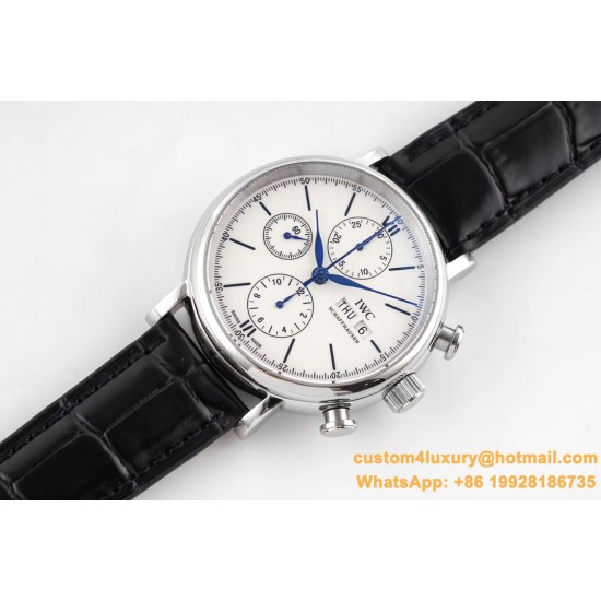 IWC - Portofino Chrono IW391024 42mm SS/LE White TWF Asia 7750
