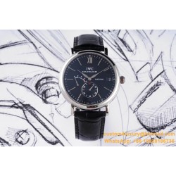 IWC - Portofino 8 Days 40mm SS/LE Black Dial AIF Automatic