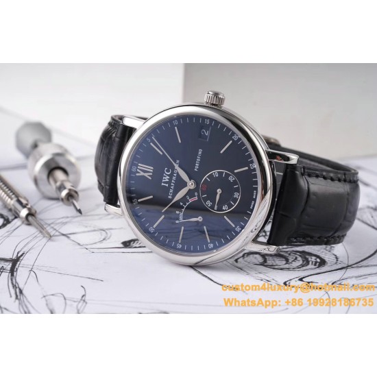 IWC - Portofino 8 Days 40mm SS/LE Black Dial AIF Automatic