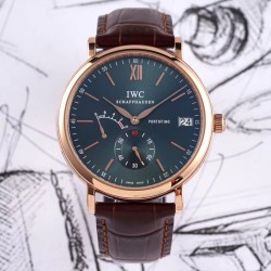 IWC - Portofino 8 Days 40mm RG/LE Green Dial AIF Automatic