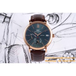 IWC - Portofino 8 Days 40mm RG/LE Green Dial AIF Automatic