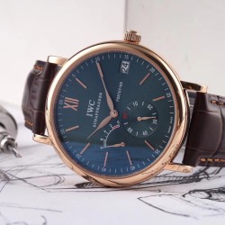 IWC - Portofino 8 Days 40mm RG/LE Green Dial AIF Automatic