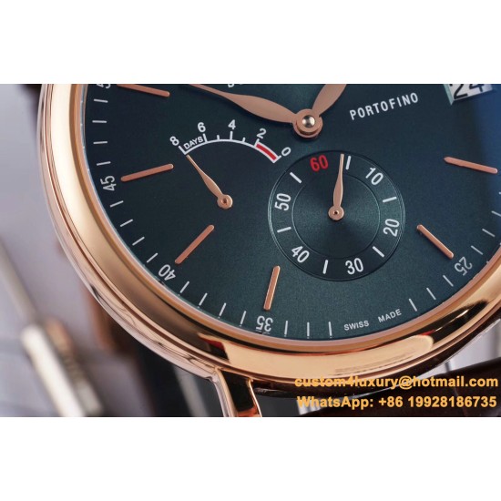 IWC - Portofino 8 Days 40mm RG/LE Green Dial AIF Automatic