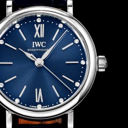 IWC - Portofino Automatic Ladies 34mm SS/LE Blue NRF A2892