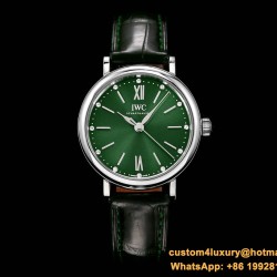 IWC - Portofino Automatic Ladies 34mm SS/LE Green NRF A2892
