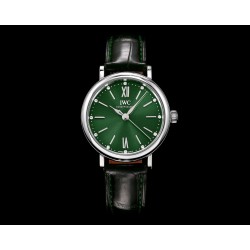 IWC - Portofino Automatic Ladies 34mm SS/LE Green NRF A2892