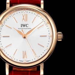 IWC - Portofino Automatic Ladies 34mm RG/LE White NRF A2892