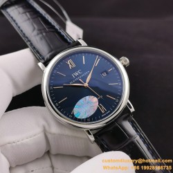 IWC-Portofino 40mm SS/LE Blue Dial MKS MY9015