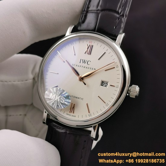 IWC-Portofino 40mm SS/LE White Dial MKS MY9015