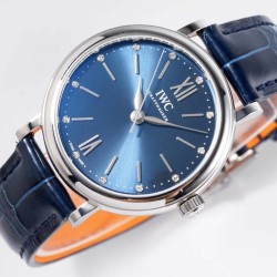 IWC - Portofino Automatic Ladies 34mm SS/LE Blue TBF MY9015