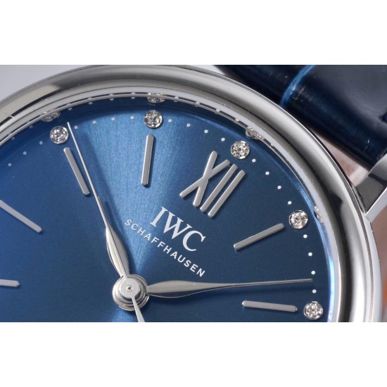 IWC - Portofino Automatic Ladies 34mm SS/LE Blue TBF MY9015