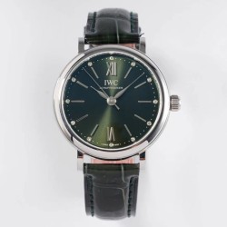 IWC - Portofino Automatic Ladies 34mm SS/LE Green Dial TBF MY9015