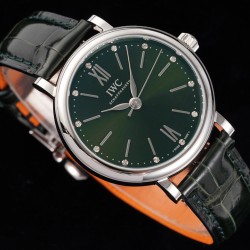 IWC - Portofino Automatic Ladies 34mm SS/LE Green Dial TBF MY9015