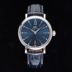 IWC - Portofino Automatic Ladies 34mm SS/LE Blue Dial TBF MY9015