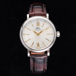 IWC - Portofino Automatic Ladies 34mm SS/LE White Dial TBF MY9015