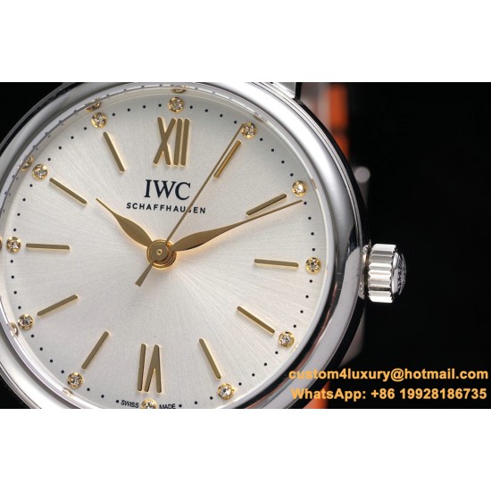 IWC - Portofino Automatic Ladies 34mm SS/LE White Dial TBF MY9015