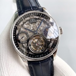 IWC - Portugieser Tourbillon Skeletonized Series IW504501 42mm SS/LE Black RG/Num YLF Tourbillon