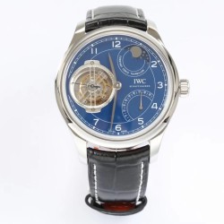 IWC - Portugieser 44MM SS/LE Blue/Num BBR Tourbillon